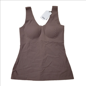 Knix NEW LuxeLift Evolution Tank size 10 Grey Truffle (brown) Shapewear